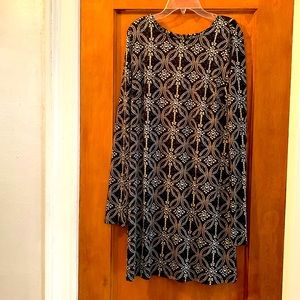 JB by Julie Brown long sleeved sheath dress